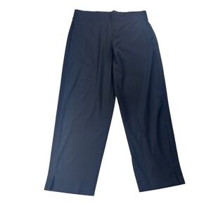 Kirkland Black Wide Leg Pants Size Large Repreve Stretch Comfort Fit NEW‎